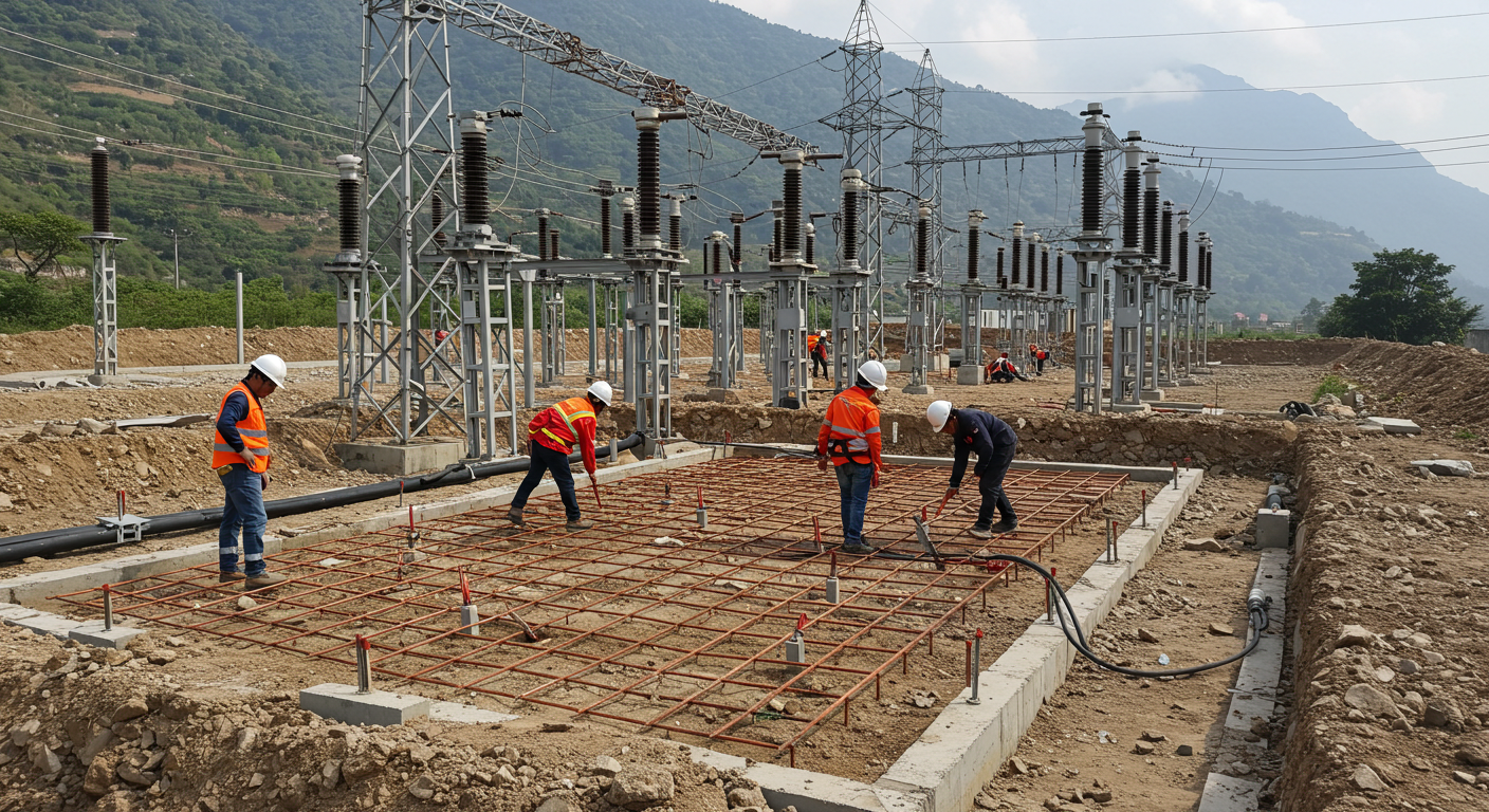 Substation Earthing Methods for Stable and Reliable Ground Resistance